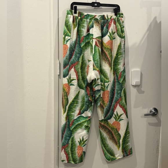 FARM Rio Pants - Farm Rio Banana Leaf Pant